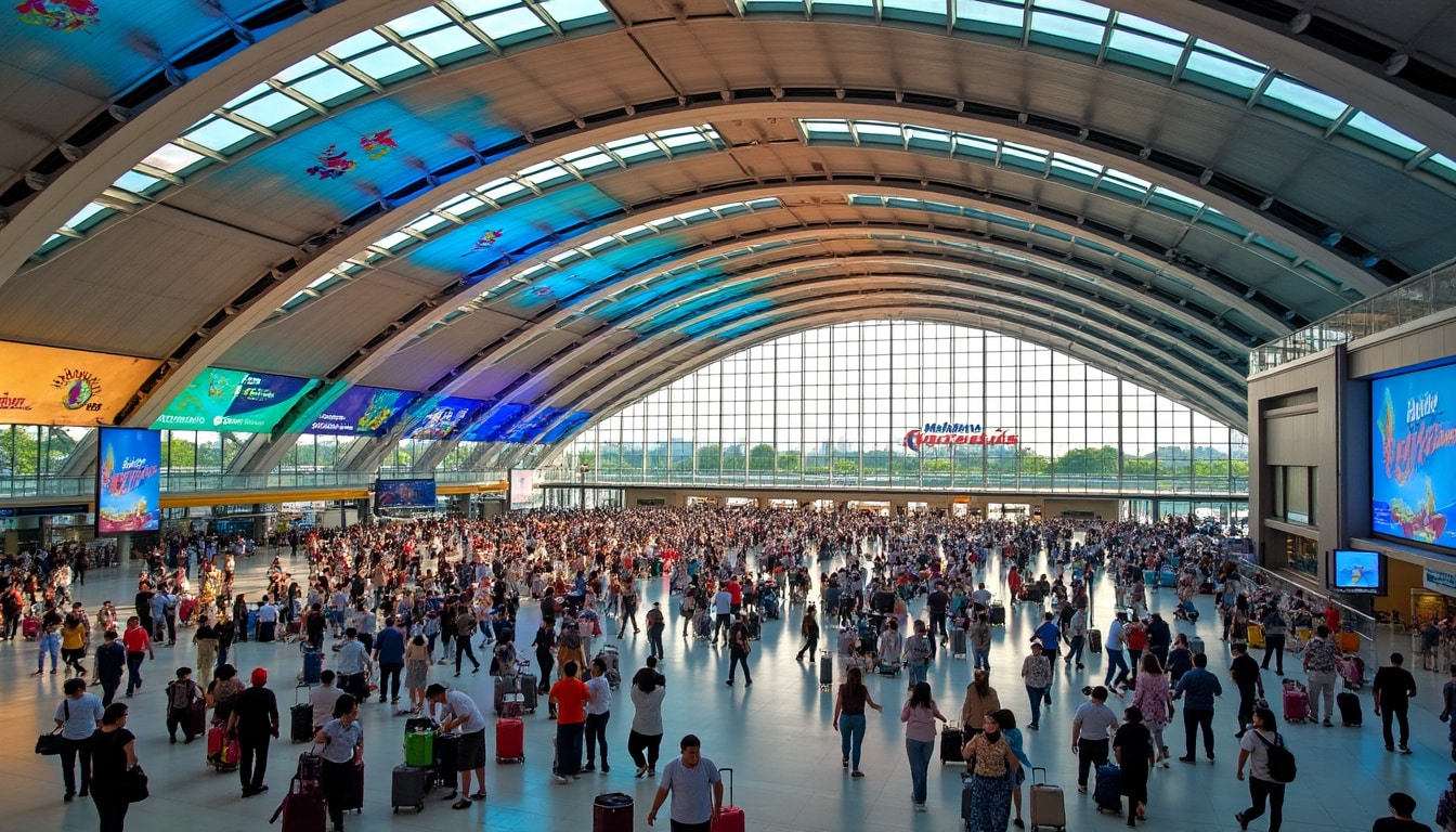 découvrez les principaux aéroports de kuala lumpur, y compris l'aéroport international de kuala lumpur (klia) et klia2, leurs services, commodités et conseils de voyage pour un voyage sans faille dans la capitale vibrante de la malaisie.