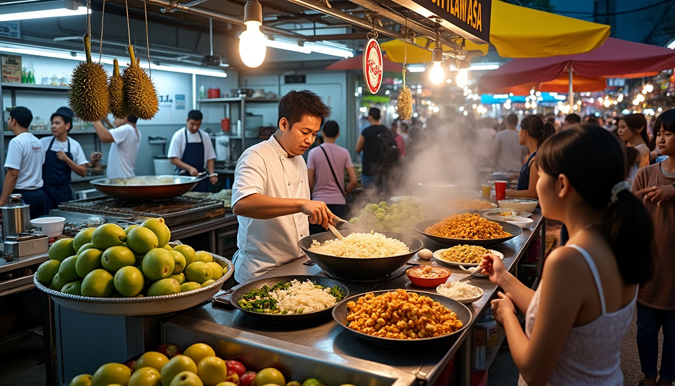 scopri i migliori posti dove mangiare a kuala lumpur con la nostra guida completa. da delizie di street food locali a esperienze di ristorazione upscale, esplora una varietà diversificata di sapori che mostrano la vivace scena culinaria della capitale della malesia.