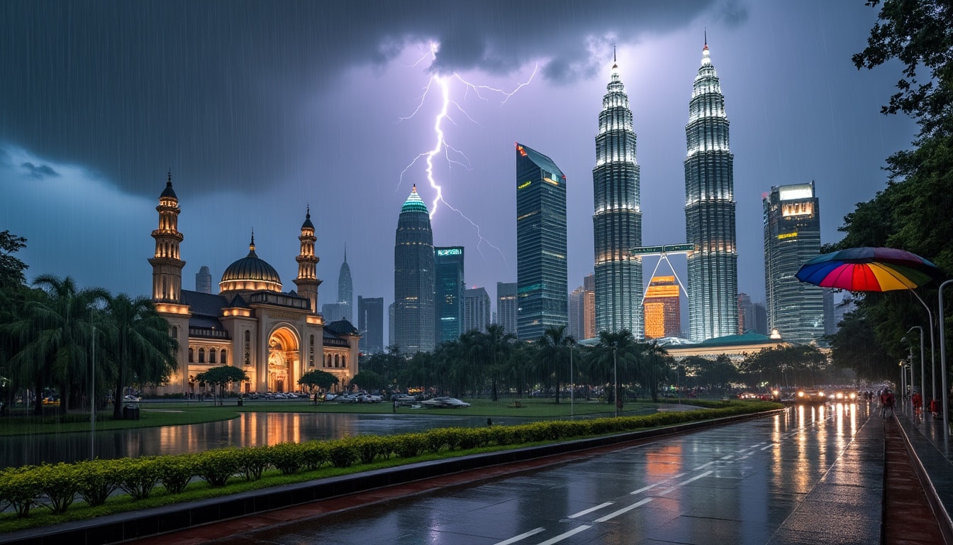 scopri il freddo inaspettato a Kuala Lumpur mentre le temperature calano, portando una svolta unica al clima tropicale. esplora come la vibrante cultura della città si adatta al clima freddo e cosa dovresti sapere prima di visitare durante questo raro fenomeno.