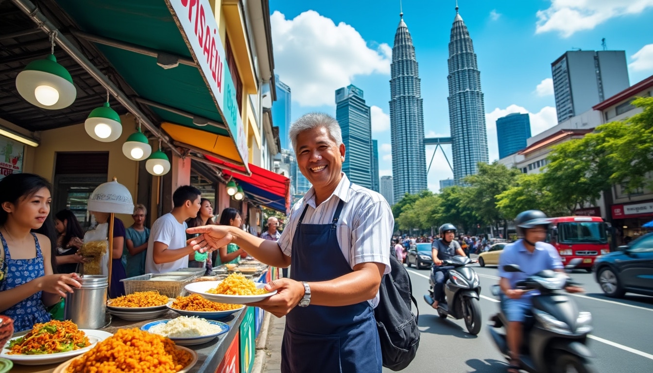 explore the vibrant daily life in kuala lumpur, where modern skyscrapers meet rich cultural heritage. discover local markets, delicious street food, and the unique lifestyle of this bustling malaysian capital.