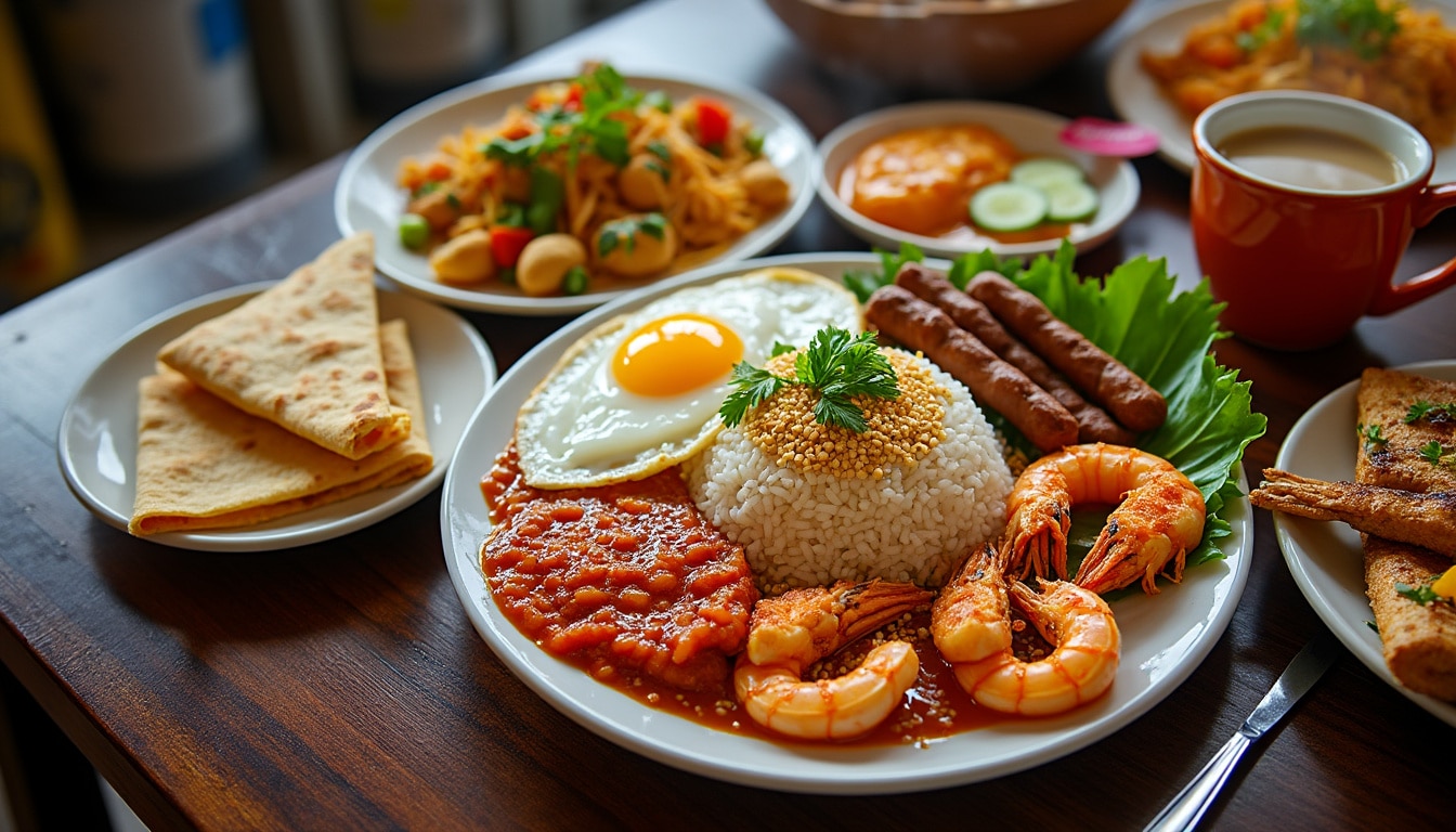 discover the vibrant culinary scene of kuala lumpur, where tradition meets modernity. explore famous street foods, local delicacies, and must-try dishes that showcase the rich flavors and cultural diversity of malaysia's capital.