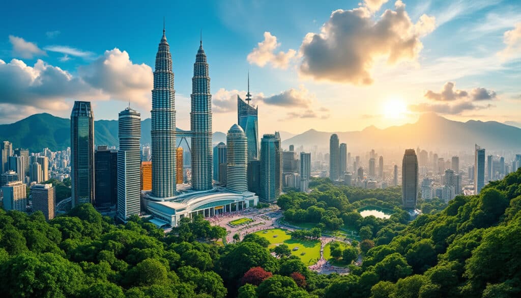 explore the unique geographical features of kuala lumpur, from its iconic petronas towers and lush green parks to its diverse landscapes and urban development. discover how these elements shape the vibrant culture and lifestyle of malaysia's capital city.