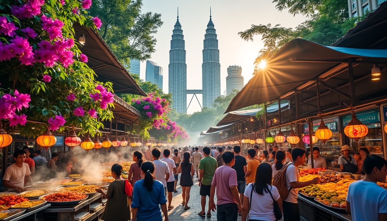 scopri il clima tutto l'anno di kuala lumpur con i nostri approfondimenti sulle sue temperature calde, livelli di umidità e variazioni stagionali. scopri cosa aspettarti quando visiti la capitale vibrante della malesia.