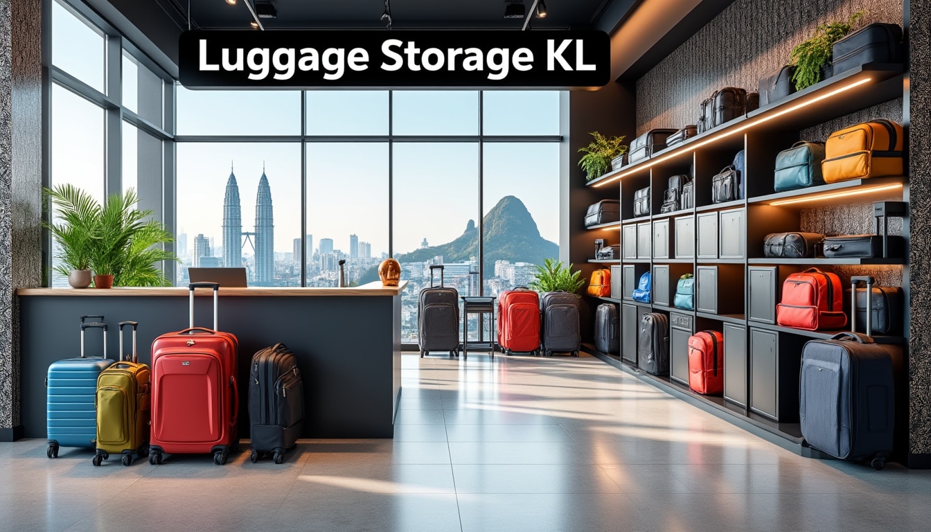 discover convenient luggage storage solutions in kuala lumpur, allowing you to explore the city unencumbered. safe, secure, and easily accessible locations make it simple to stow your bags while you enjoy your adventures. perfect for travelers seeking flexibility and peace of mind!