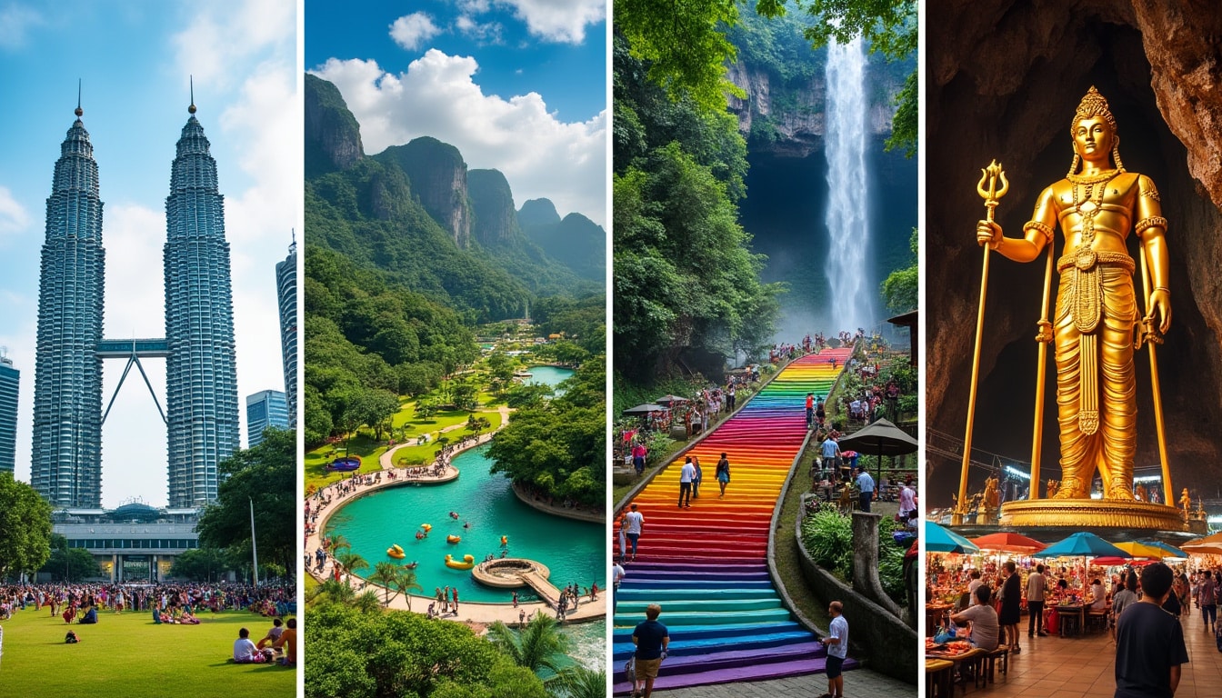 discover the must-see places in kuala lumpur organized by duration. from quick visits to full-day adventures, explore iconic landmarks, vibrant neighborhoods, and hidden gems that cater to every traveler's schedule. experience the best of malaysia's capital, no matter how much time you have!