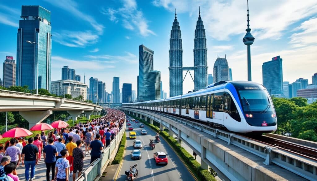 discover the convenience and efficiency of public transport in kuala lumpur. explore the city with an extensive network of buses, trains, and monorails, making it easy to navigate through its vibrant neighborhoods and attractions. experience affordable travel options and seamless connections that enhance your journey in malaysia's capital.