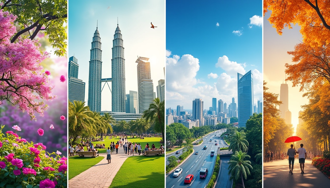 explore the diverse seasons of kuala lumpur, where tropical warmth meets vibrant festivals. discover the best times to visit this dynamic city, experience local cultures, and enjoy seasonal attractions in malaysia's capital.