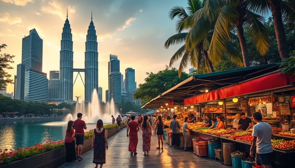 discover the vibrant essence of kuala lumpur through its captivating sights, aromatic street food, and rich cultural experiences. delve into the city's unique landscapes, bustling markets, and warm, inviting atmosphere that make it a must-visit destination.
