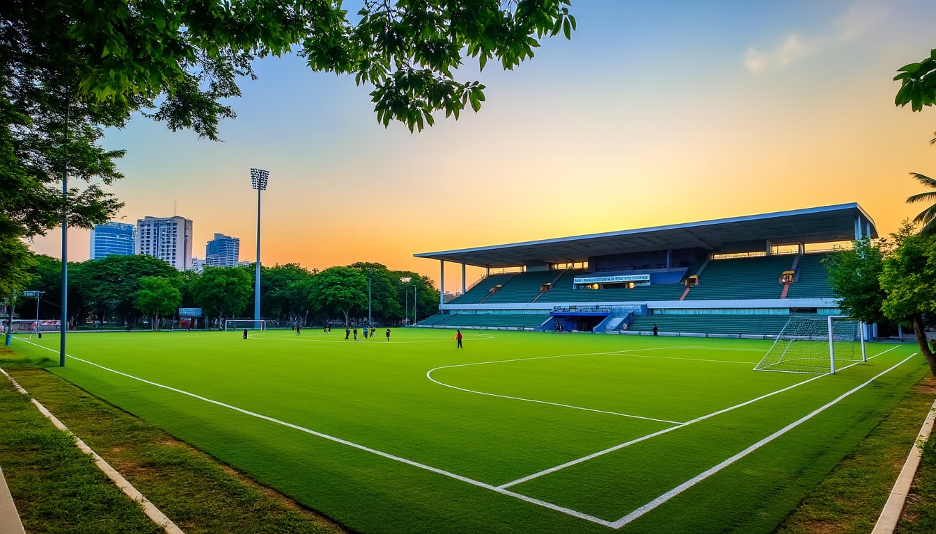 entdecken sie die besten standorte für sportbegeisterte in kuala lumpur! von lebhaften parks bis hin zu hochmodernen einrichtungen, dieser leitfaden hilft ihnen, die perfekten plätze zu finden, um ihre lieblingssportarten zu spielen und aktiv zu bleiben.